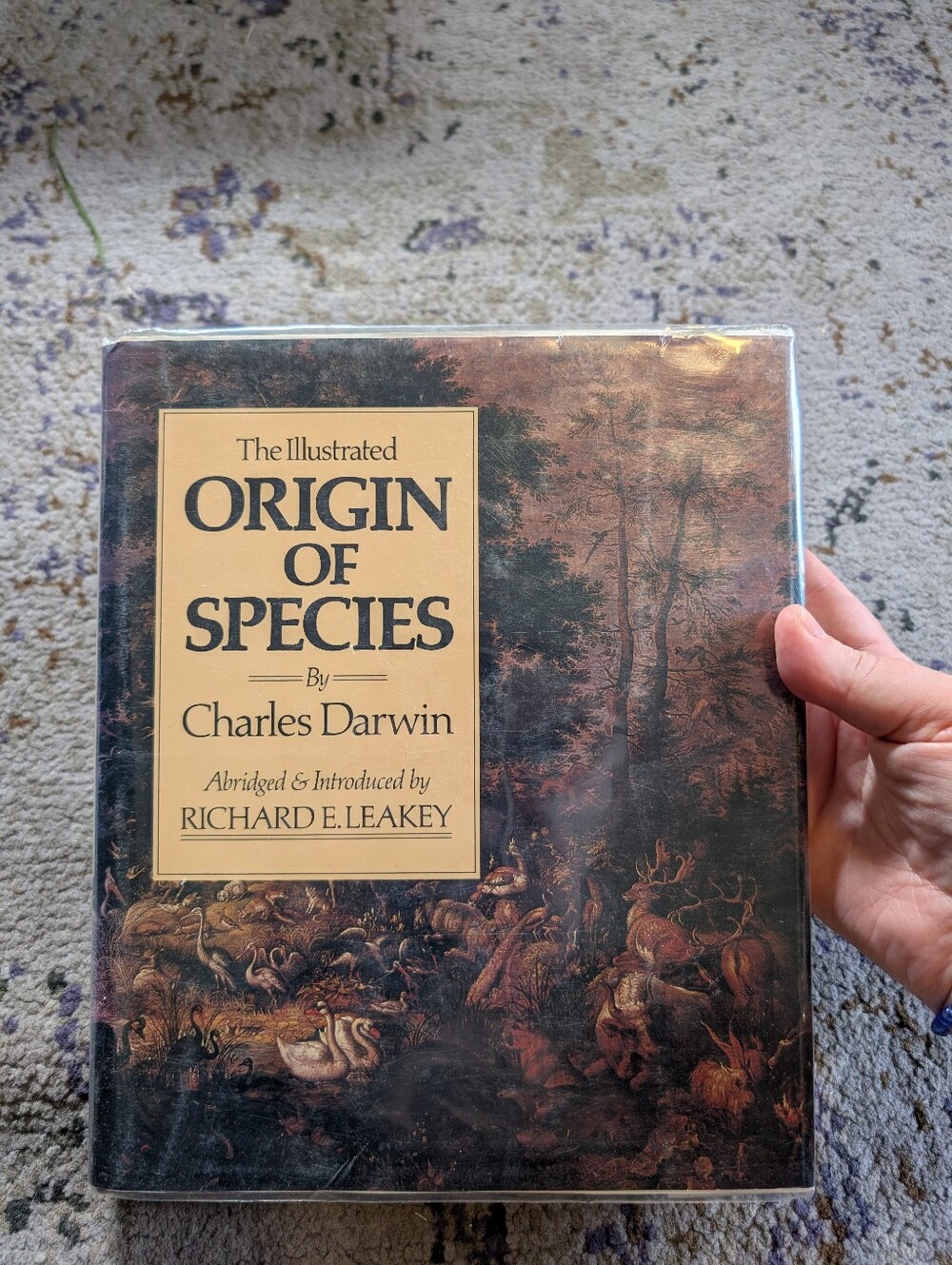 Charles Darwin - The Illustrated Origin of Species - Hardcover Edition 1979